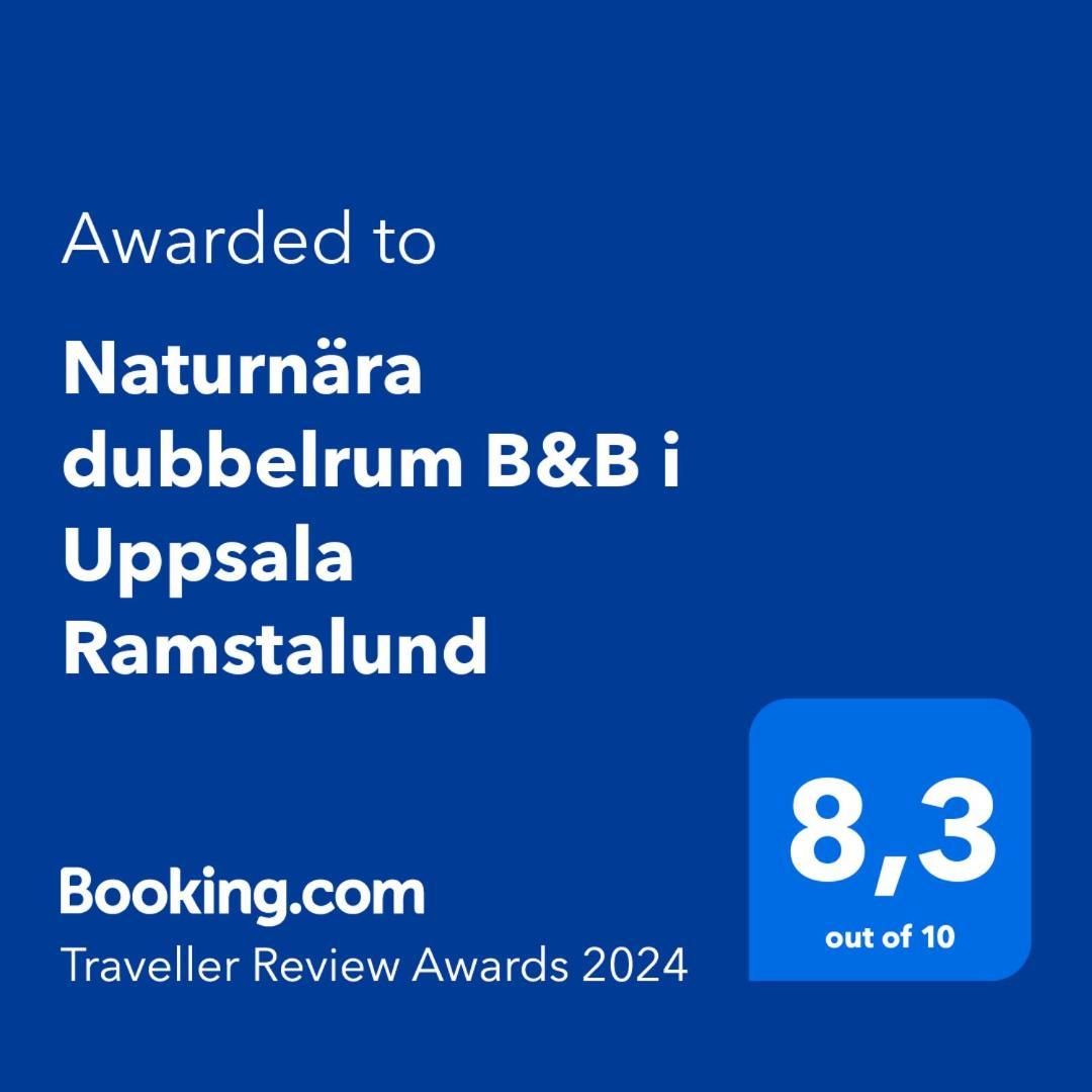 Naturnaera Dubbelrum B&B I Uppsala Ramstalund Eksteriør bilde